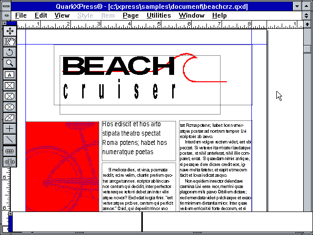 QuarkXPress 3.3 - Edit